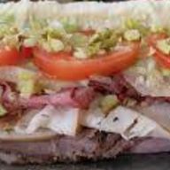 Prosciuttini, Capicola, Boiled Ham, Salami, Pepperoni, & Cheese Sub