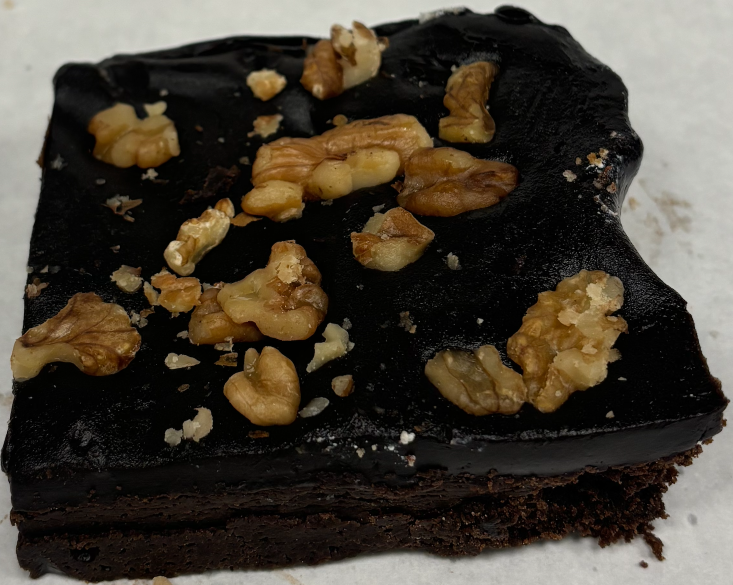 Fudge Brownie w/ Nuts